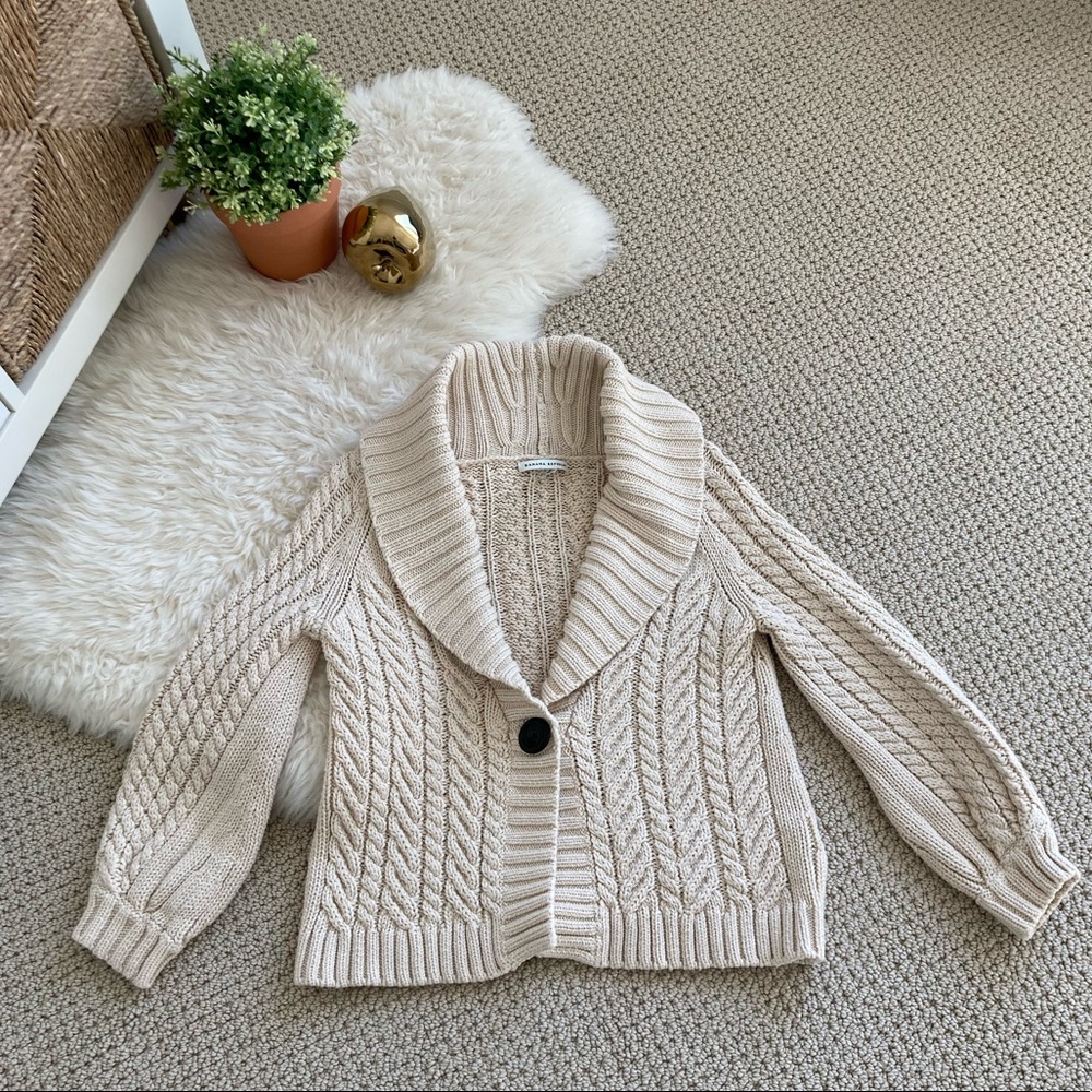 Banana republic cotton sweater cardigan